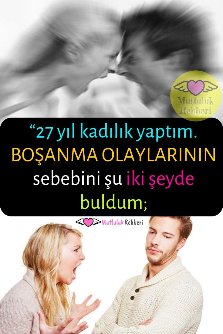 BOŞANMA OLAYININ SEBEBİ