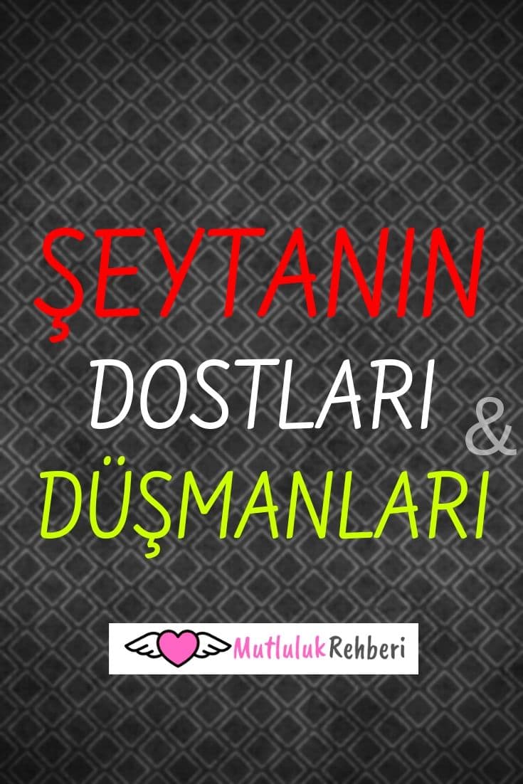 ŞEYTANIN DOST VE DÜŞMANLARI